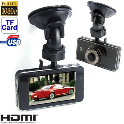 G3000 H.264 2.0 Mega Pixels CMOS Full HD 1080P 2.7 inch TFT LCD Screen Advanced Portable Car Camcorder